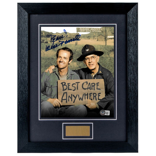 Mike Farrell Personally Signed Mash V3 8 x 10 Photograph Framed