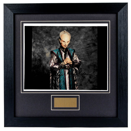 Mira Furlan Personally Signed Babylon 5 V1 8 x 10 Photograph Framed
