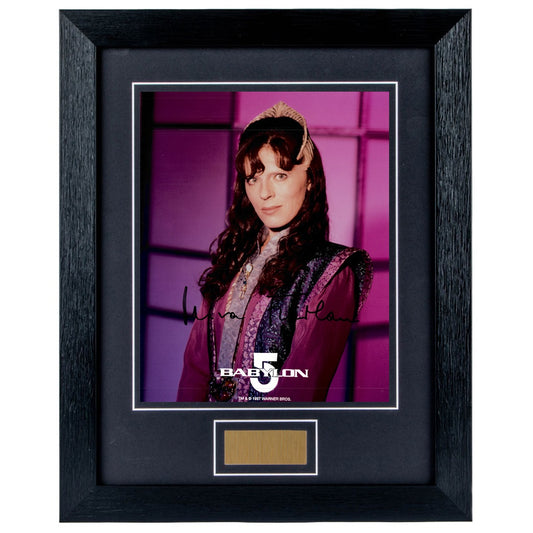 Mira Furlan Personally Signed Babylon 5 V2 8 x 10 Photograph Framed