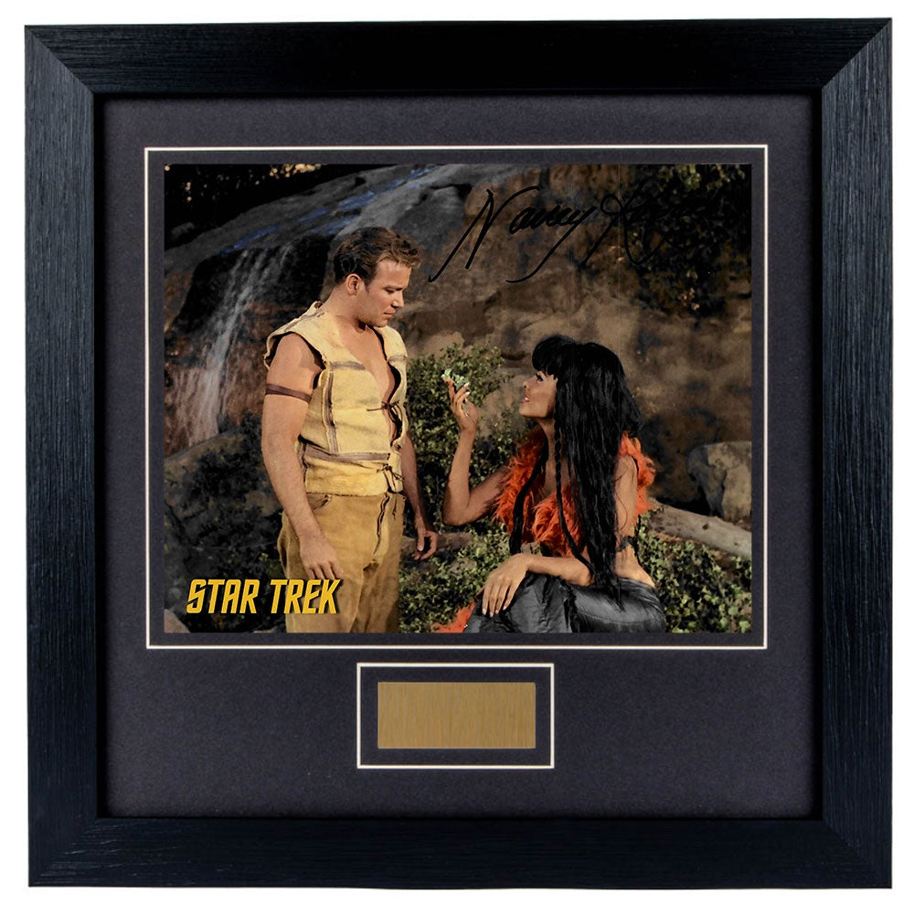 Nancy Kovack Personally Signed Star Trek V1 8 x 10 Photograph Framed