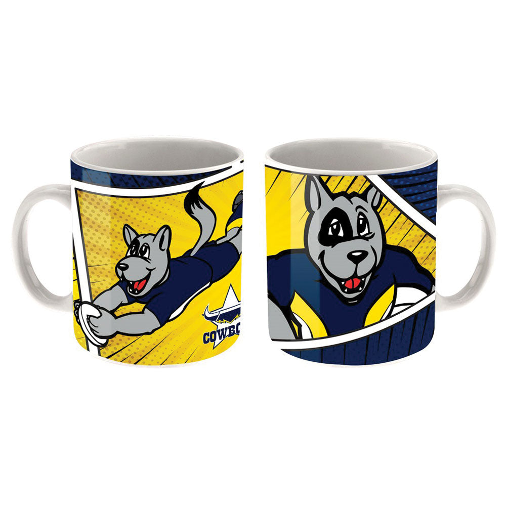 North Queensland Cowboys NRL Massive Team Mascot Cup Mug