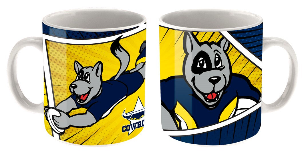 North Queensland Cowboys NRL Massive Team Mascot Cup Mug