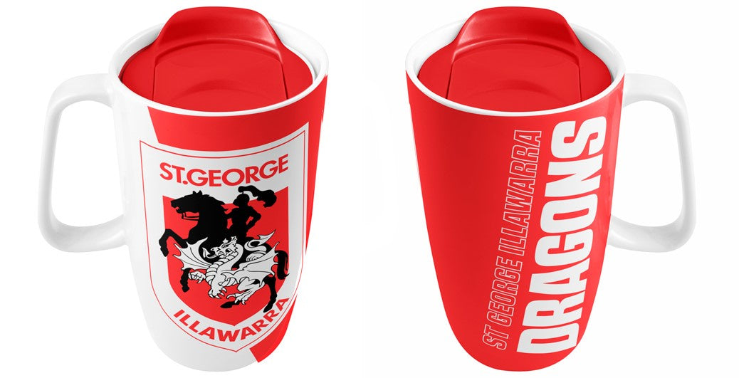 St George Dragons NRL Travel Mug with Handle