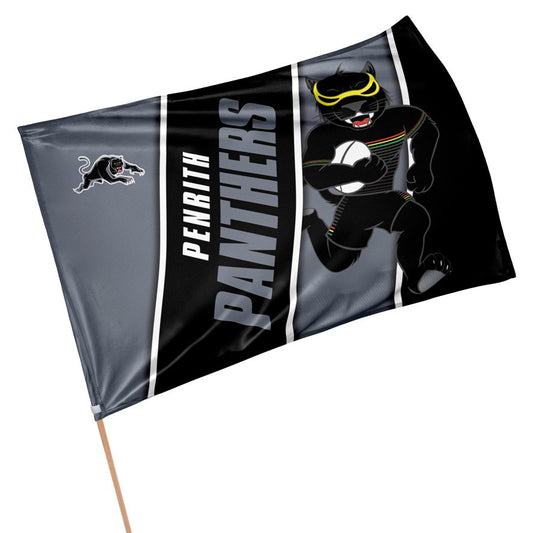 Penrith Panthers NRL Retro Game Day Flag