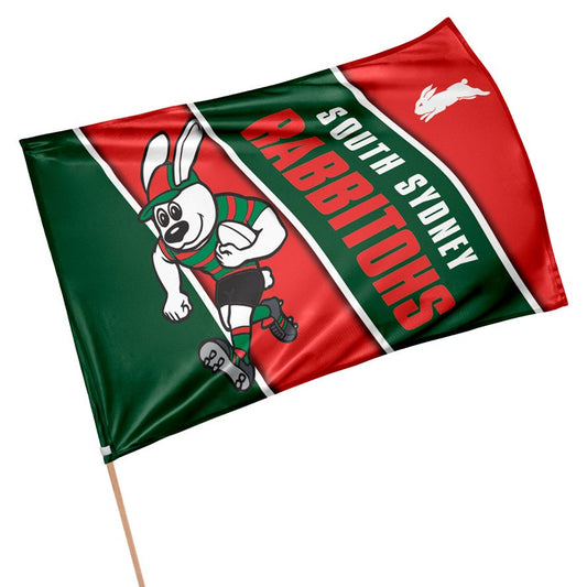 South Sydney Rabbitohs NRL Retro Game Day Flag