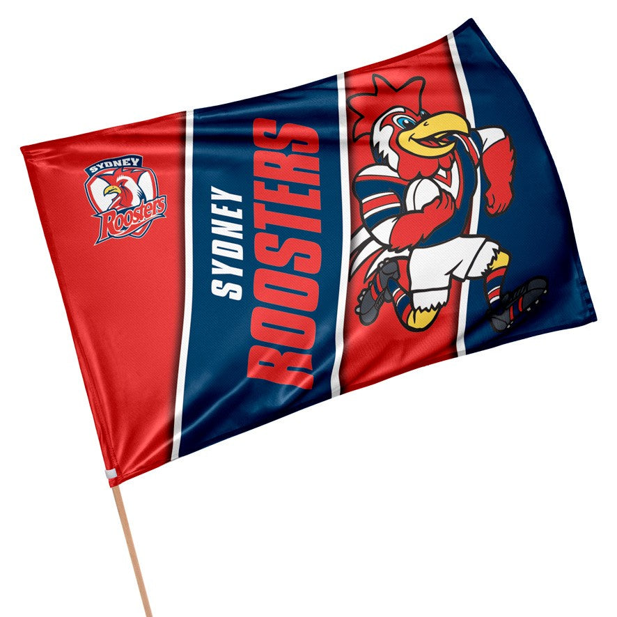 Sydney Roosters NRL Retro Game Day Flag