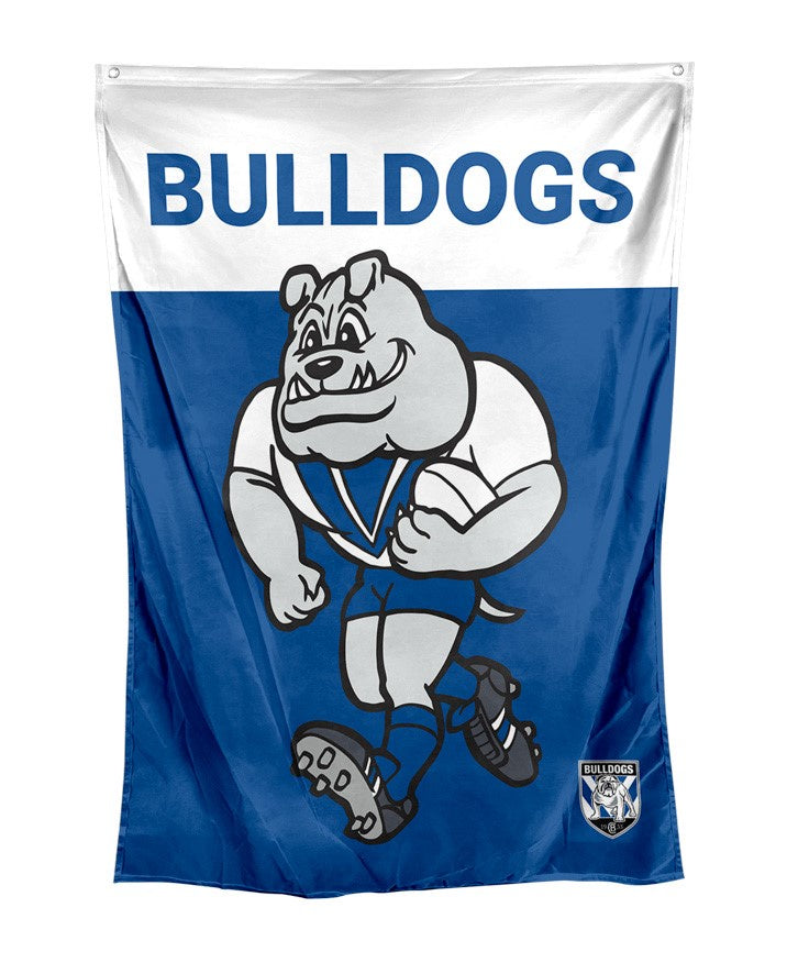 Canterbury Bulldogs NRL Mascot Wall Flag