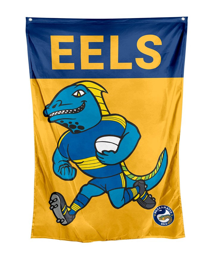 Parramatta Eels NRL Mascot Wall Flag