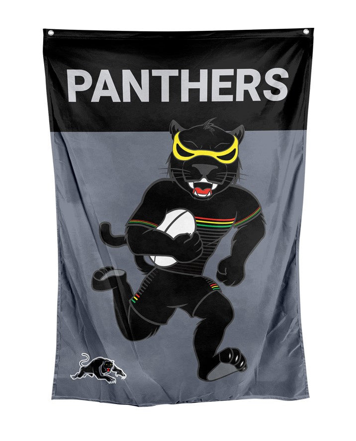 Penrith Panthers NRL Mascot Wall Flag