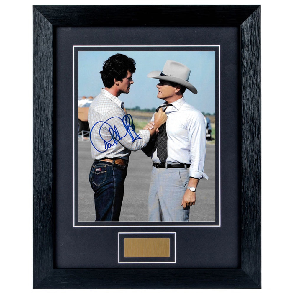 Patrick Duffy  Personally Signed Dallas v1 8 x 10 Photograph Framed