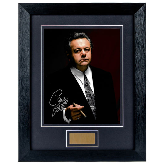 Paul Sorvino Personally Signed Goodfellas V1 8 x 10 Photograph Framed