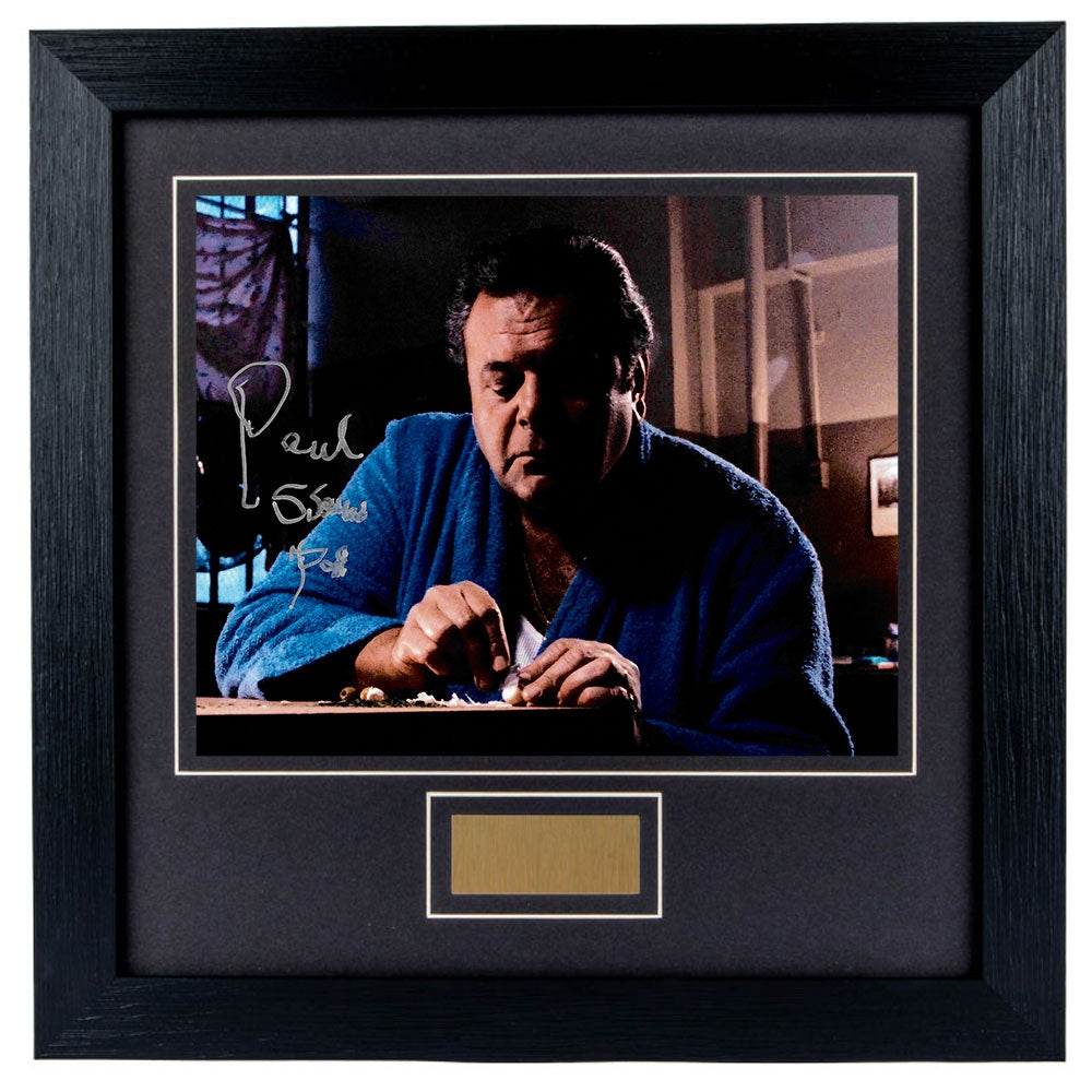 Paul Sorvino Personally Signed Goodfellas V3 8 x 10 Photograph Framed