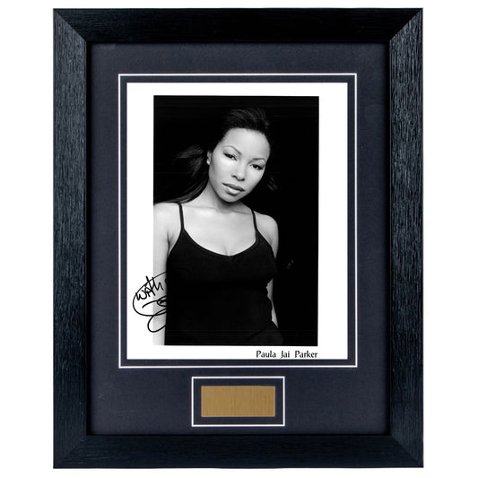 Paula Jai Parker Personally Signed Portrait 8 x 10 Photograph Framed