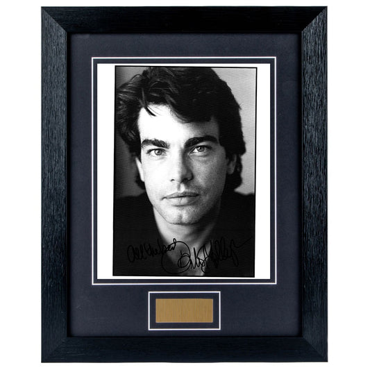 Peter Gallagher Personally Signed Portrait 8 x 10 Photograph Framed