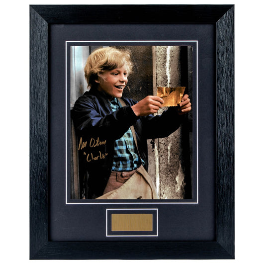 Peter Ostrum Personally Signed Willy Wonka And The Chocolate Factory 8 x 10 Photograph Framed