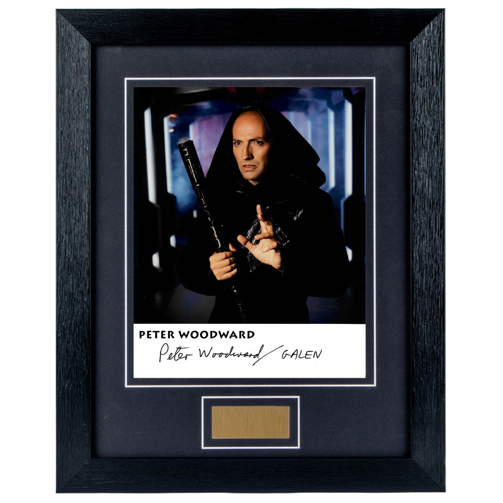 Peter Woodward Personally Signed Crusade 8 x 10 Photograph Framed