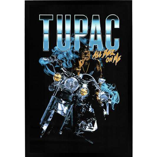 Tupac Eyes on Me Poster Framed