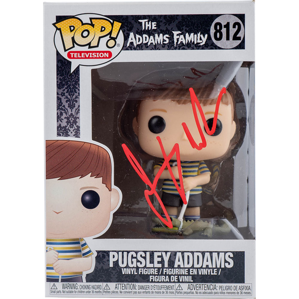 Jimmy Workman The Addams Family Pugsley Addams #812 Autographed POP Vinyl Figure