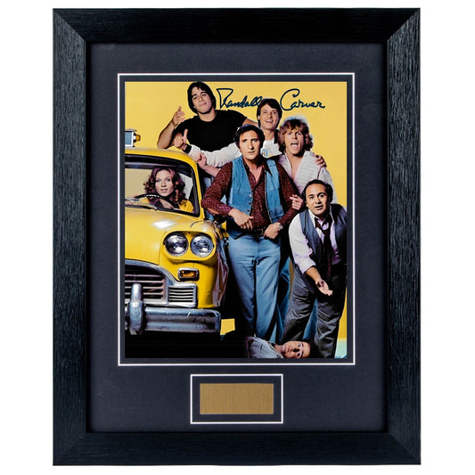 Randall Carver Personally Signed Taxi V1 8 x 10 Photograph Framed