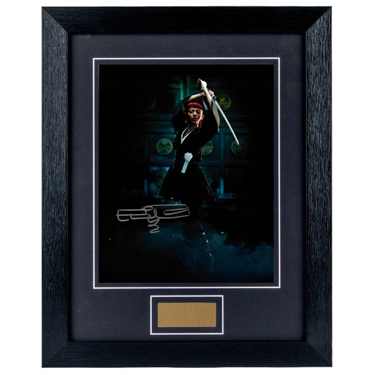 Rila Fukushima Personally Signed Arrow 8 x 10 Photograph Framed