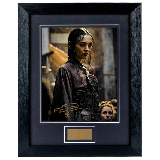 Rila Fukushima Personally Signed Game of Thrones V2 8 x 10 Photograph Framed