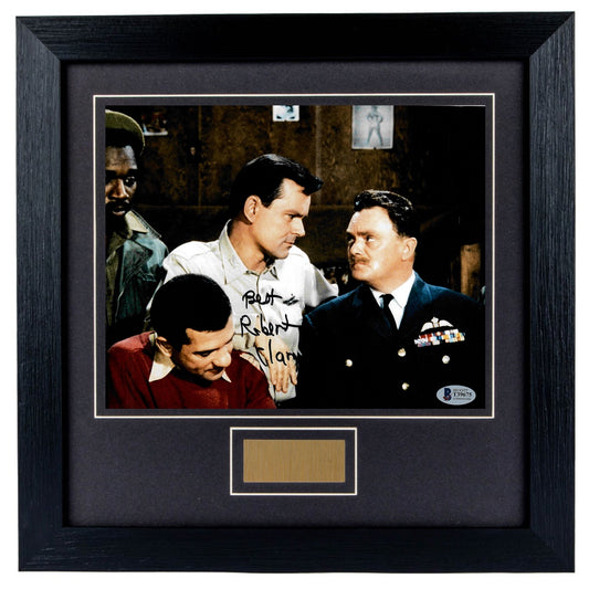 Robert Clary Personally Signed Hogan's Heroes V1 8 x 10 Photograph Framed