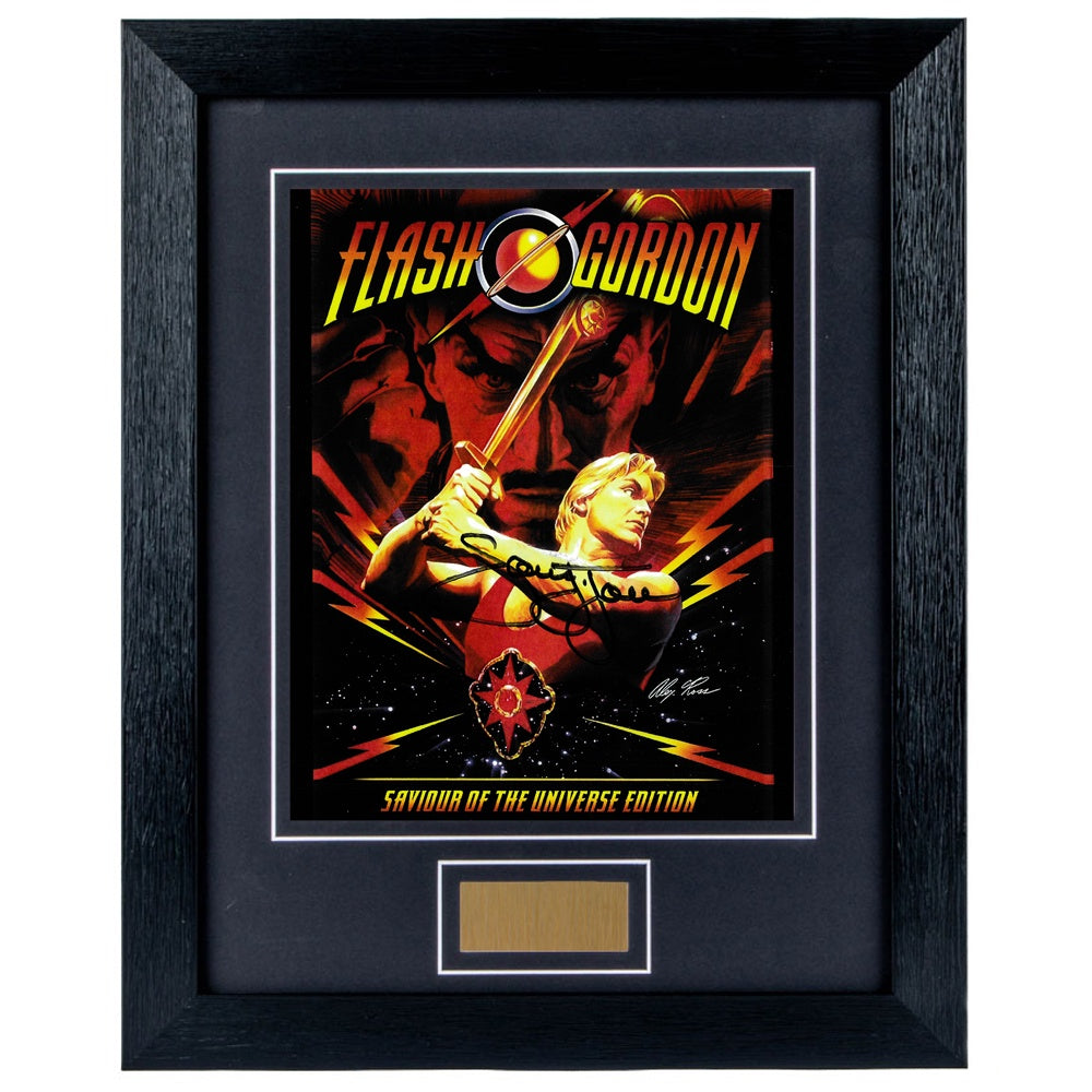 Sam J Jones Personally Signed The Flash V5 8 x 10 Photograph Framed