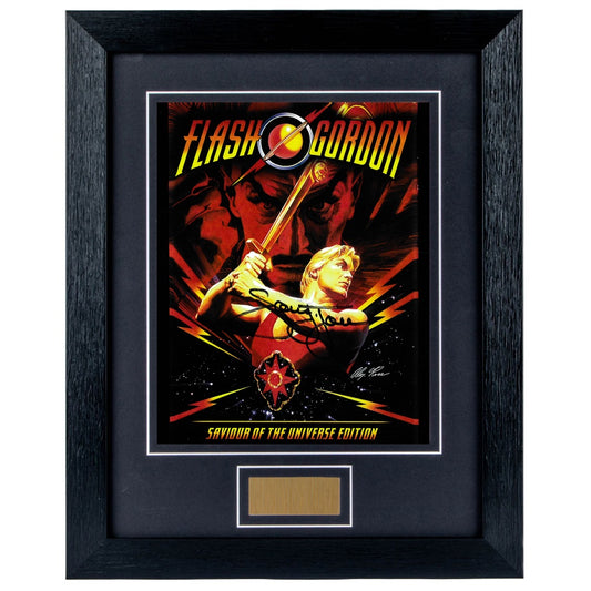 Sam J Jones Personally Signed The Flash V5 8 x 10 Photograph Framed