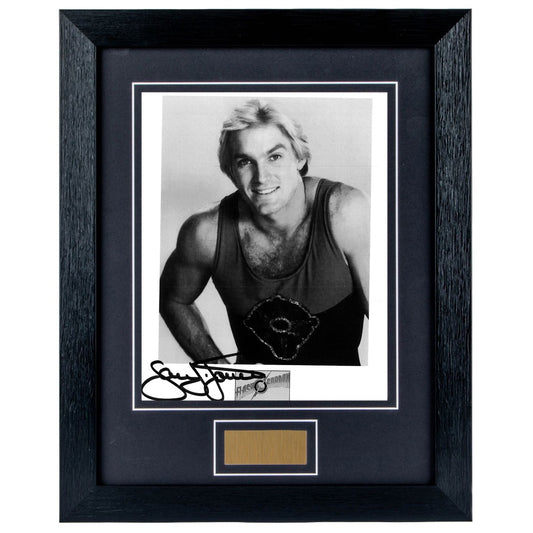 Sam J Jones V11 Personally Signed The Flash portrait 8 x 10 Photograph Framed