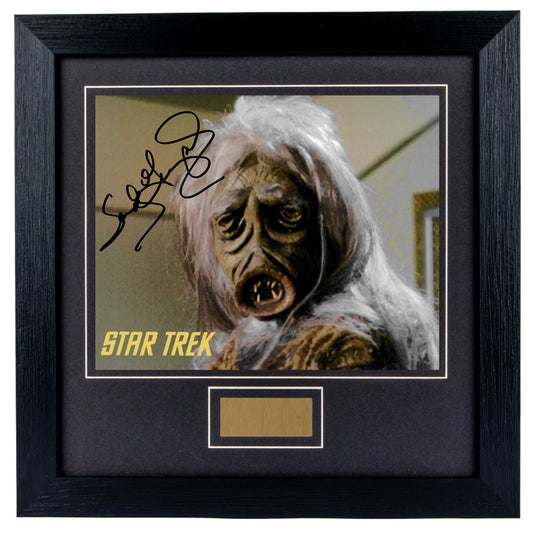 Sandra Gimpel Personally Signed Star Trek V1 8 x 10 Photograph Framed