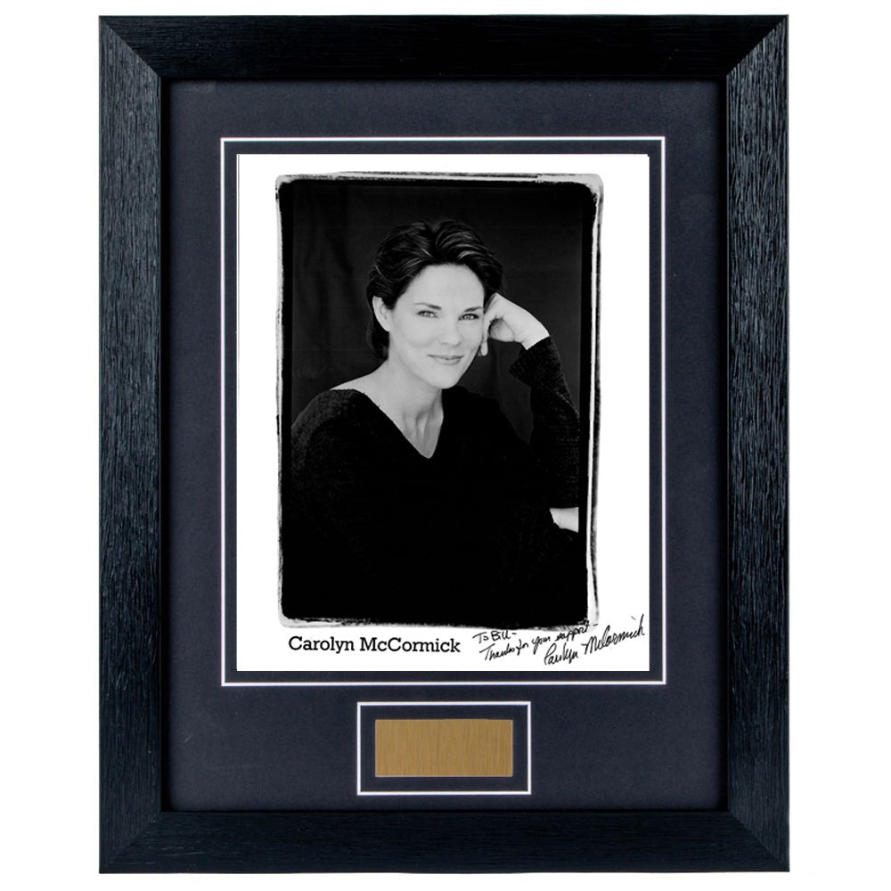 Carolyn McCormick Personally Signed Portrait V1 8 x 10 Photograph Framed (Personalised)