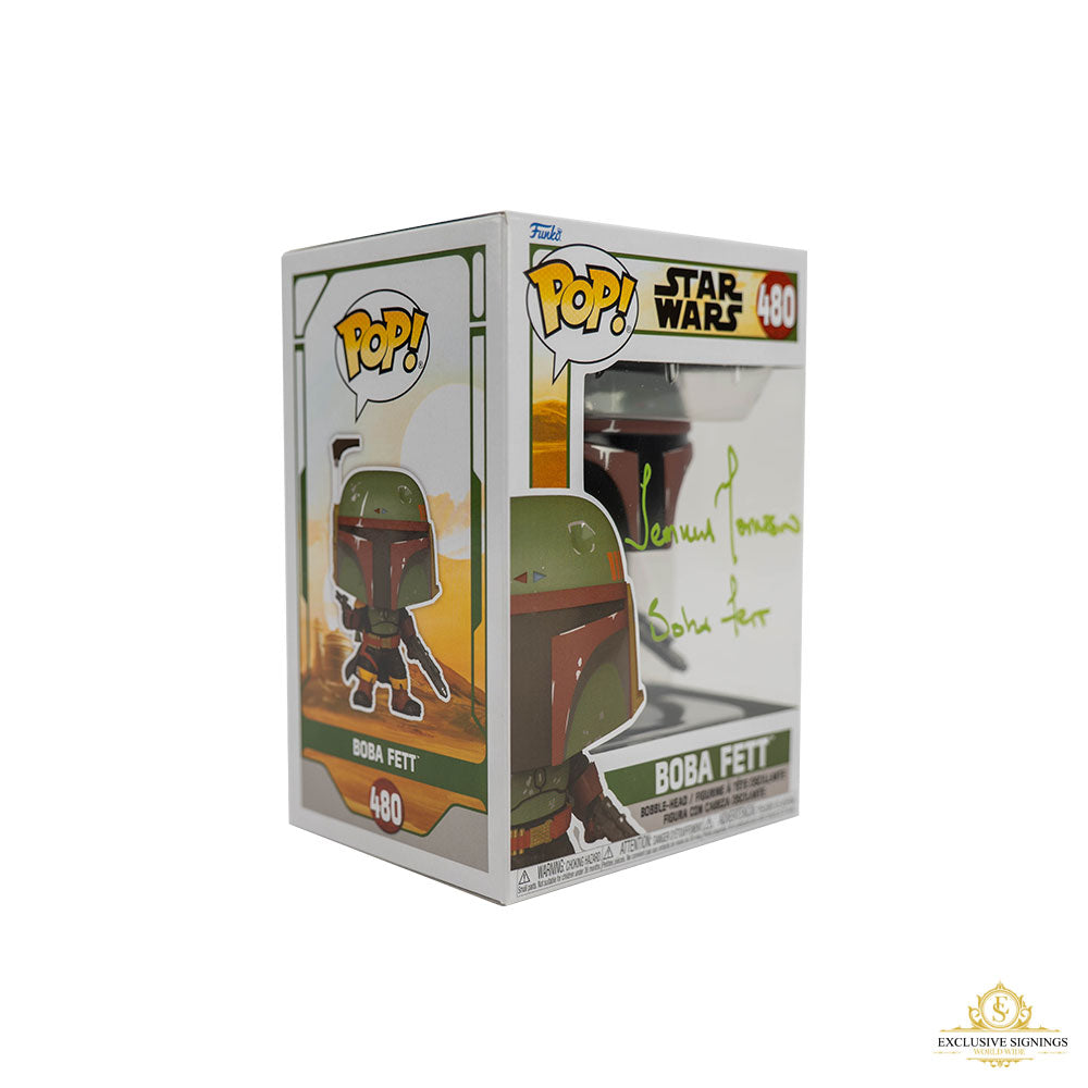 The Book Of Boba Fett Temuera Morrison Signed Pop Vinyl #480