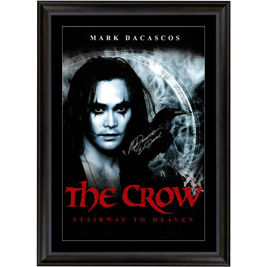 Mark Dacascos Signed The Crow Stairway To Heaven Movie Poster 2 Framed