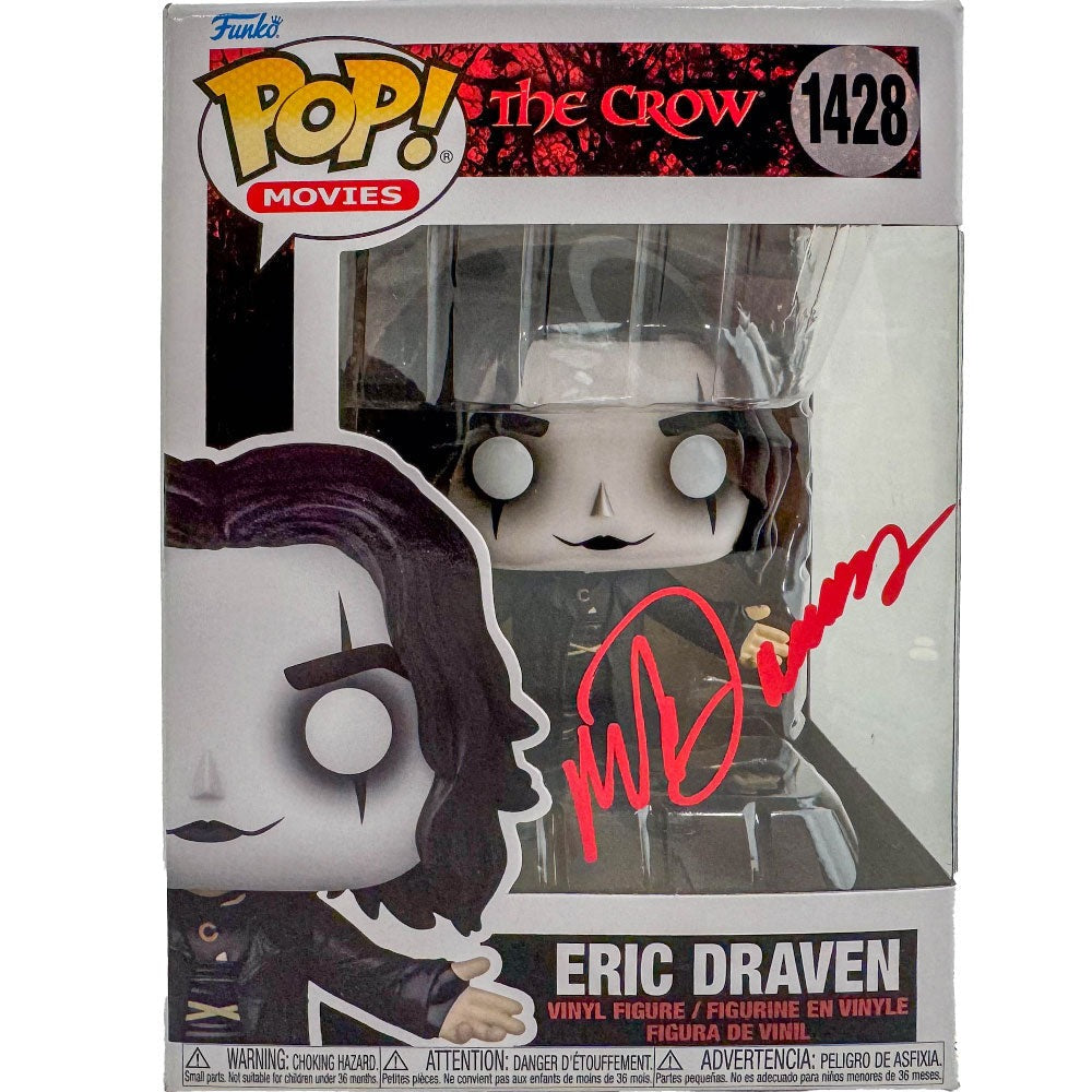 Mark Dacascos Signed Eric Draven The Crow Pop Vinyl #1428