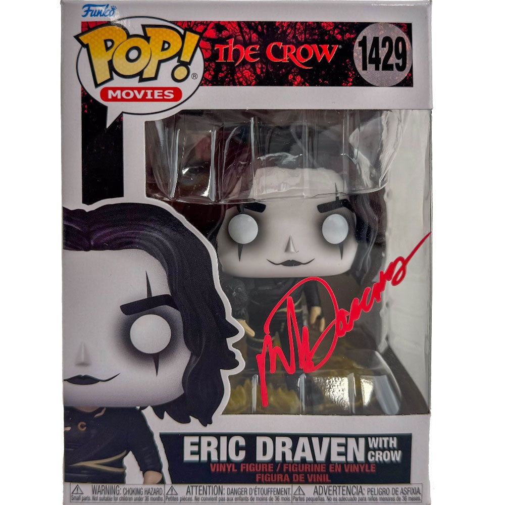 Mark Dacascos Signed Eric Draven The Crow Pop Vinyl #1429