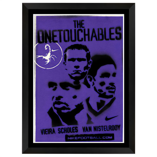 Nike Scorpion KO 2002 The Onetouchables Vintage Spray-Painted Football Artwork
