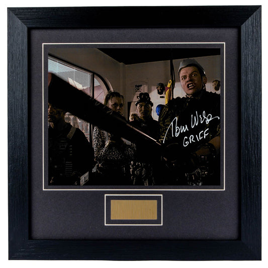 Thomas F Wilson Personally Signed Back To The Future V4 8 x 10 Photograph Framed