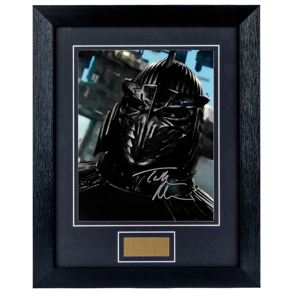 Tohoru Masmune Personally Signed Teenage Mutant Ninja Turtles 2014 V3 8 x 10 Photograph Framed