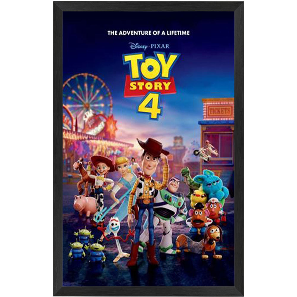 Toy Story 4 Movie Poster Framed