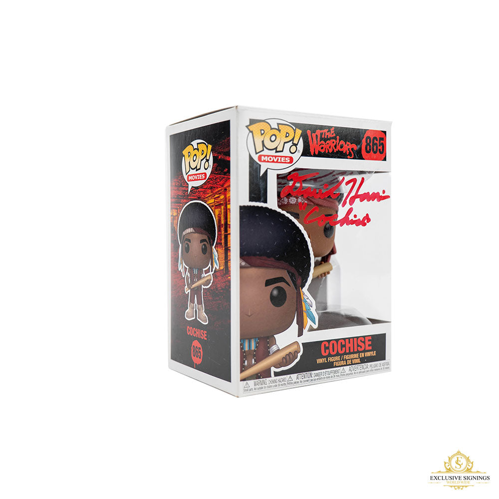 The Warriors David Harris Signed Cochise #865 Pop Vinyl