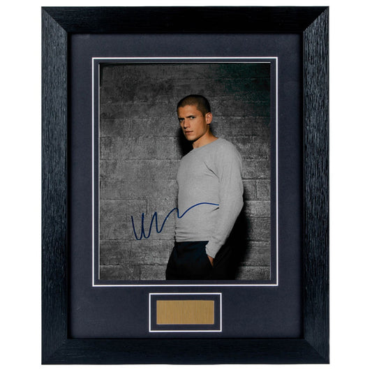 Wentworth Miller Personally Signed Prison Break 8 x 10 Photograph Framed