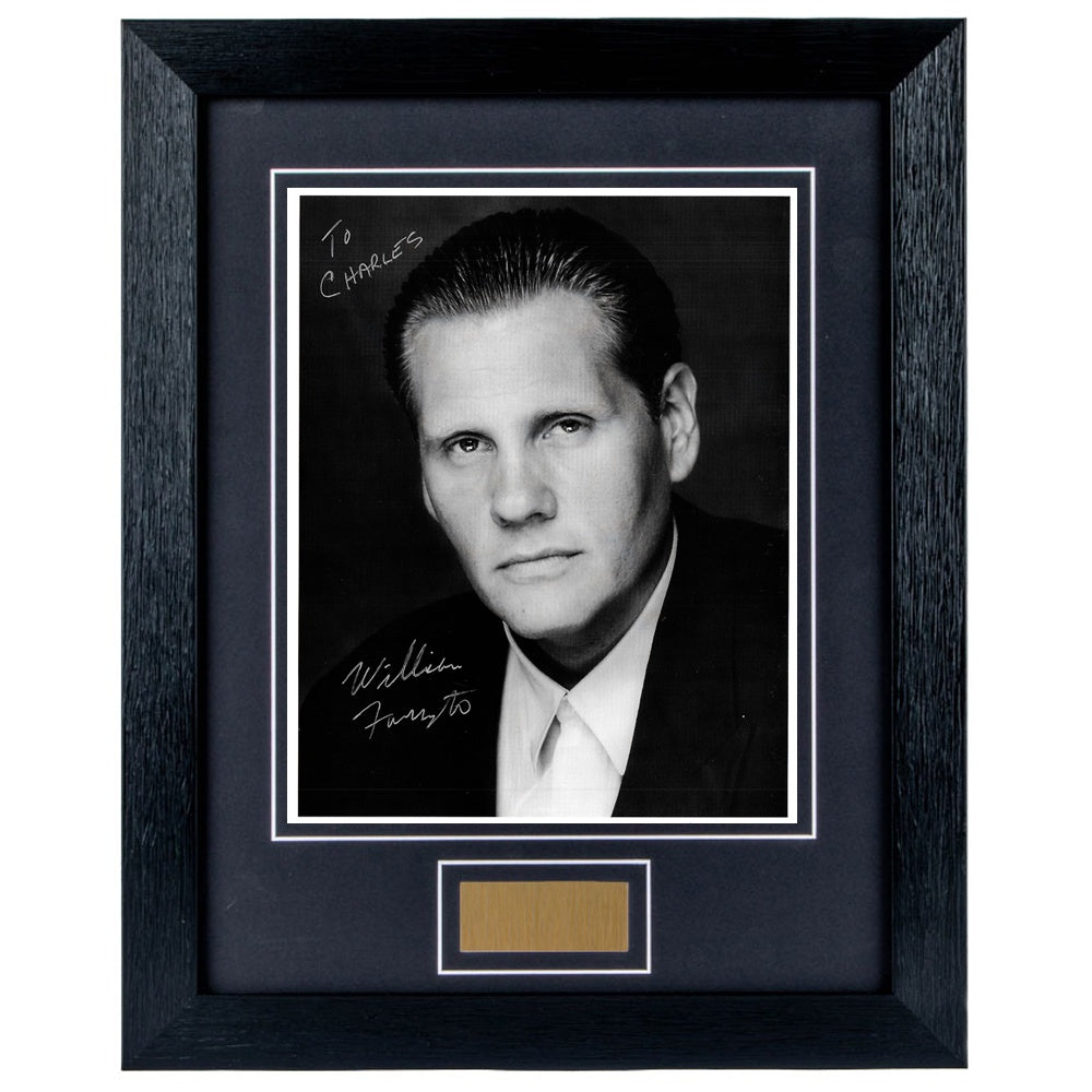 William Forsythe Personally Signed Personalised Portrait 8 x 10 Photograph Framed