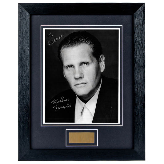 William Forsythe Personally Signed Personalised Portrait 8 x 10 Photograph Framed