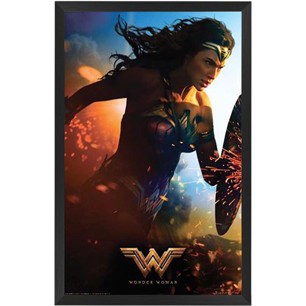 DC Comics - Wonder Women Run Poster Framed