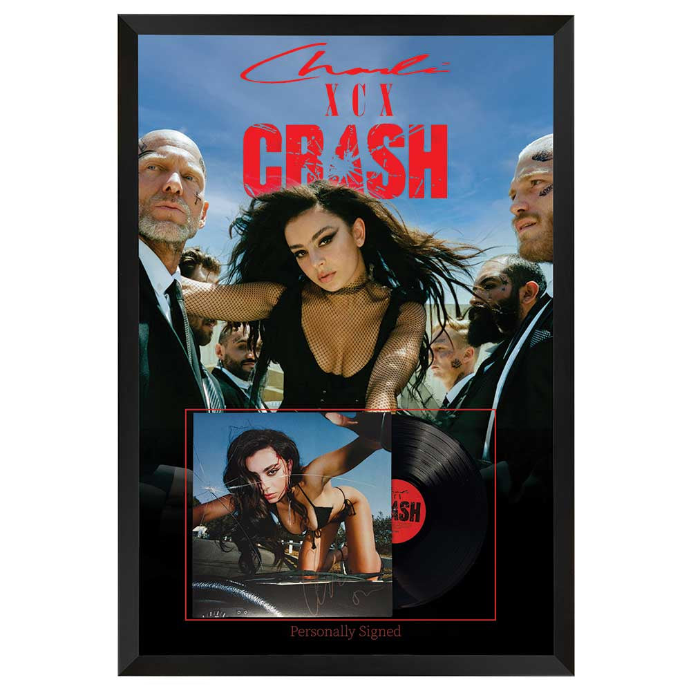 Charli XCX Crash Signed Album Display Framed