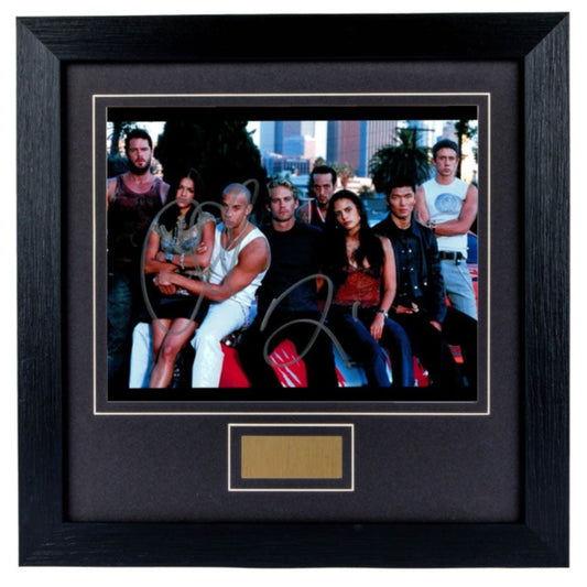 Chad Linberg Fast and The Furious Signed Framed Photo