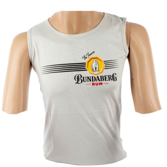 BUNDABERG STRIPE PRINT TANK