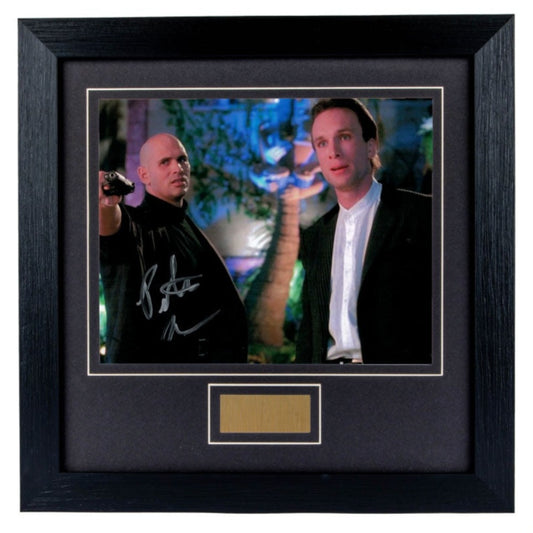 Peter Greene The Mask Signed Framed Photo