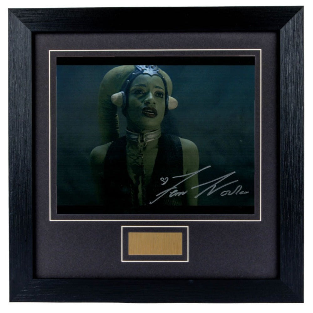 Femi Taylor Star Wars Signed Framed Photo 3