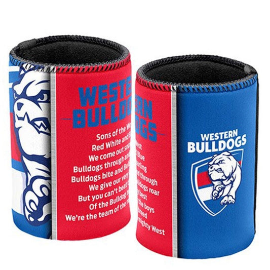 WESTERN BULLDOGS TEAM SONG CAN COOLER